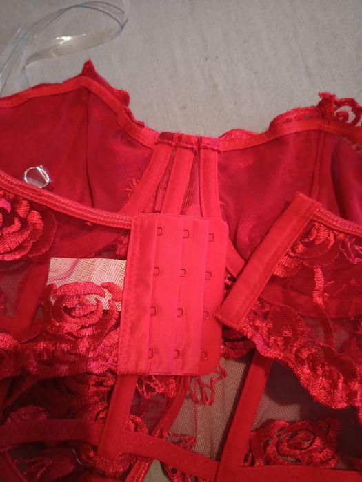 Komplet erotyczny bielizna seksowna 36 koronka