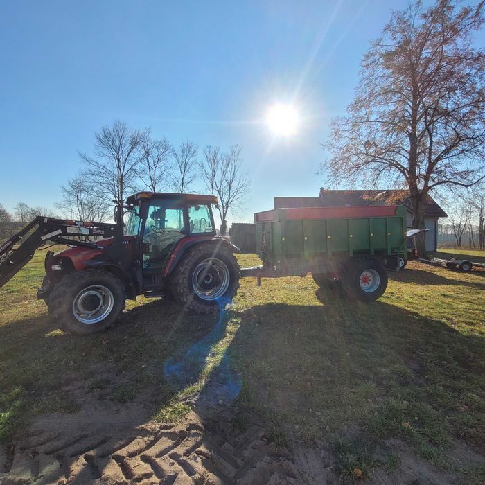 Przyczepa skorupowa 8ton