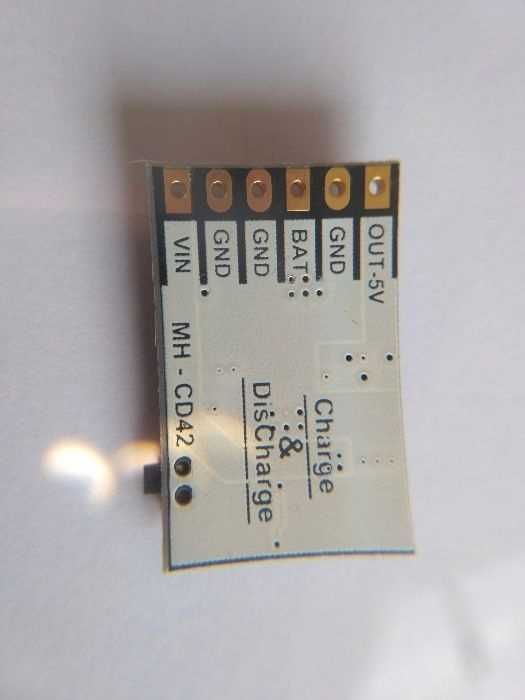 Плата PowerBank MH-CD42 DC-DC повышающий преобразователь Li-ion