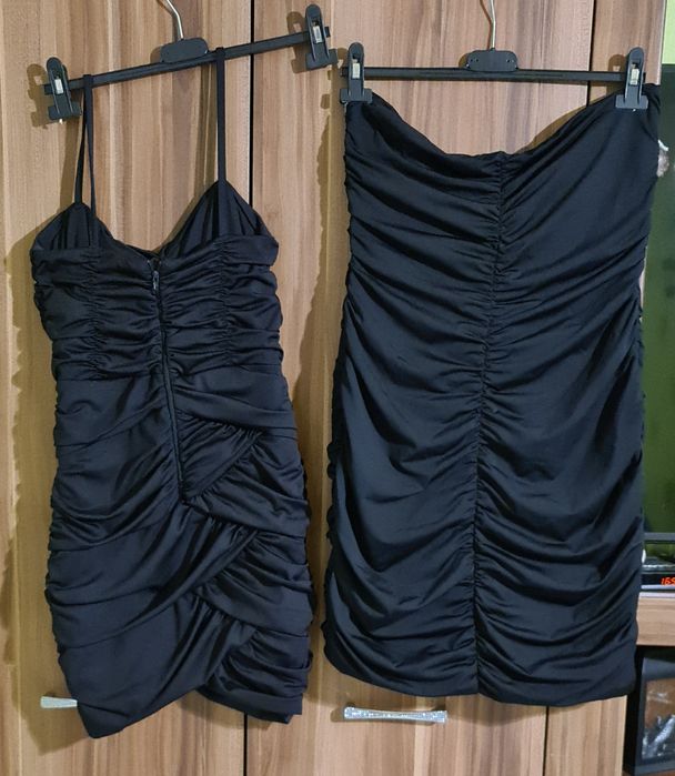 Sukienki a'la matka-córka, rozmiar "m/L" i rozmiar "s"