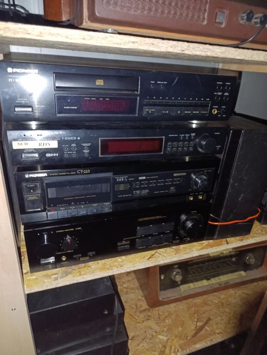 Zestaw Pioneer z Szafką RTV