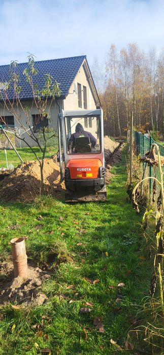 Usługi mini koparka wywrotka sprzedaż ziemi