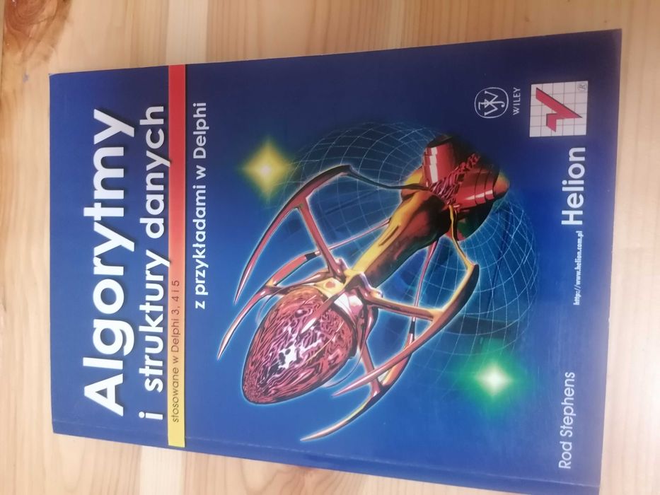 Książka Algorytmy i struktury danych z przykładami w Delphi