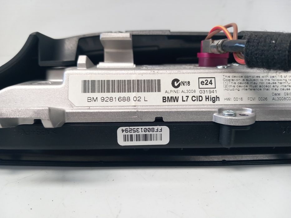 Ecrã monitor display navegação BMW Série 3 F30, F80, 320 D F31