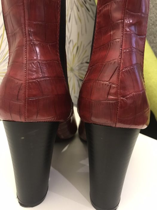 Сапоги на широкую ножку