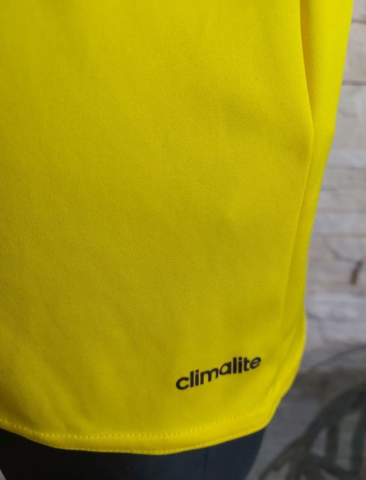 Oryginalna koszulka sportowa adidas Climalite żółta 2015 trening M