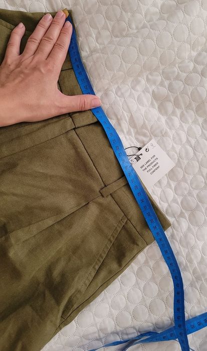 Nowe Lniane krótkie spodenki Zara S