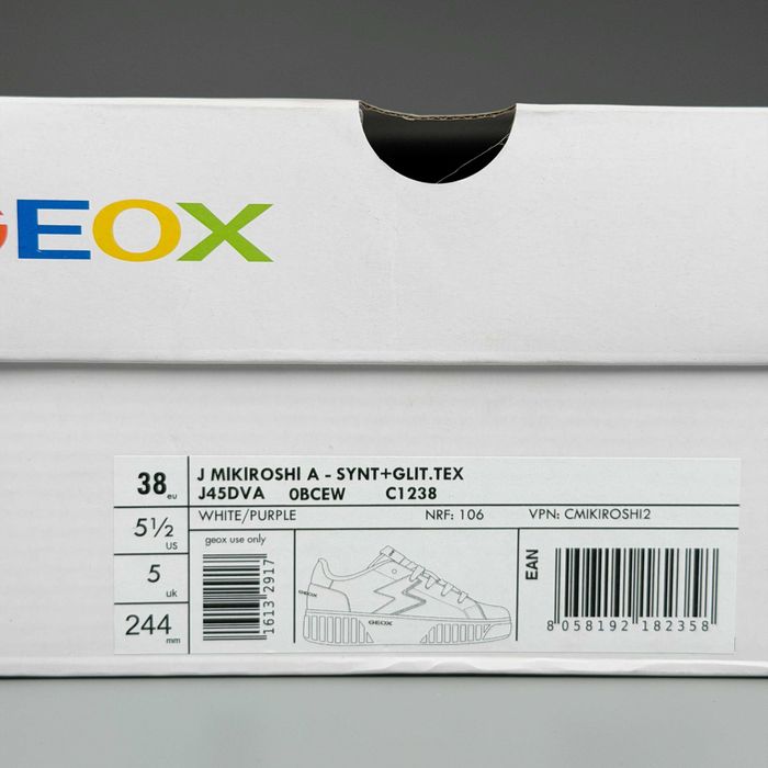 Кросівки Geox Mikiroshi  38 р. кеди