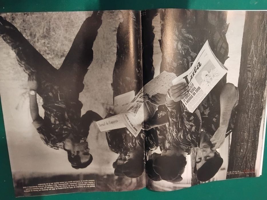 Revista VISÃO, Fotos de Sebastião Salgado 25 Abril