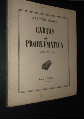António Sérgio-Cartas De Problemática (1ª Série-nº 1 a 12);