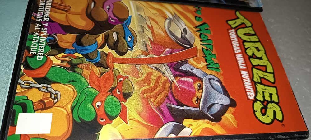 4 antigas cassetes VHS tartarugas ninja todas 10 euros