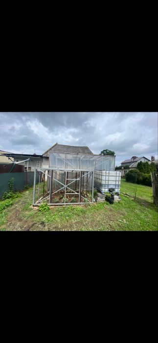 Konstrukcja pod tunel foliowy wraz z folią