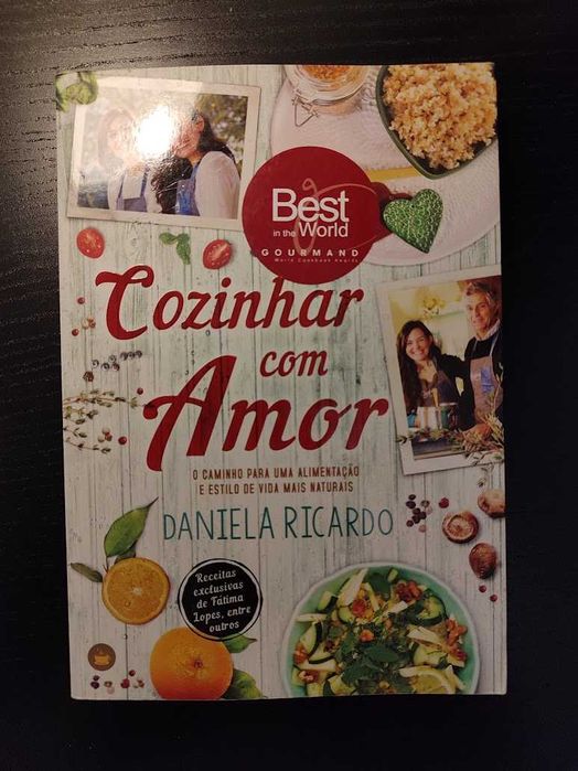 (Env. Incluído) Cozinhar com Amor de Daniela Ricardo