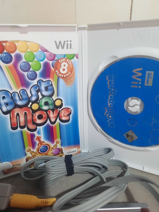 Nintendo wii +wii fit+ jogo bust a move