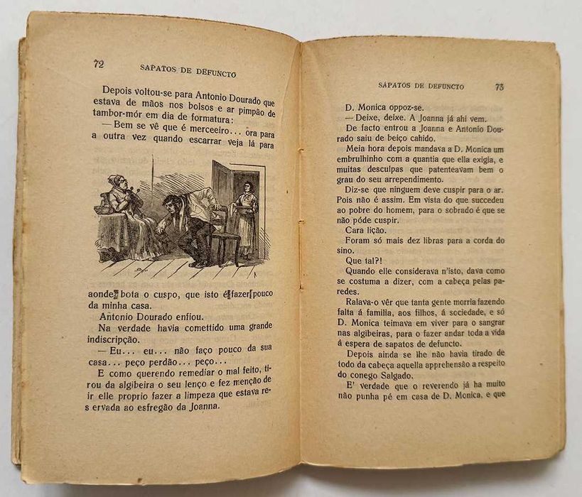 Leite Bastos, A Comedia Burgueza - SAPATOS DE DEFUNCTO. 2ª edição.