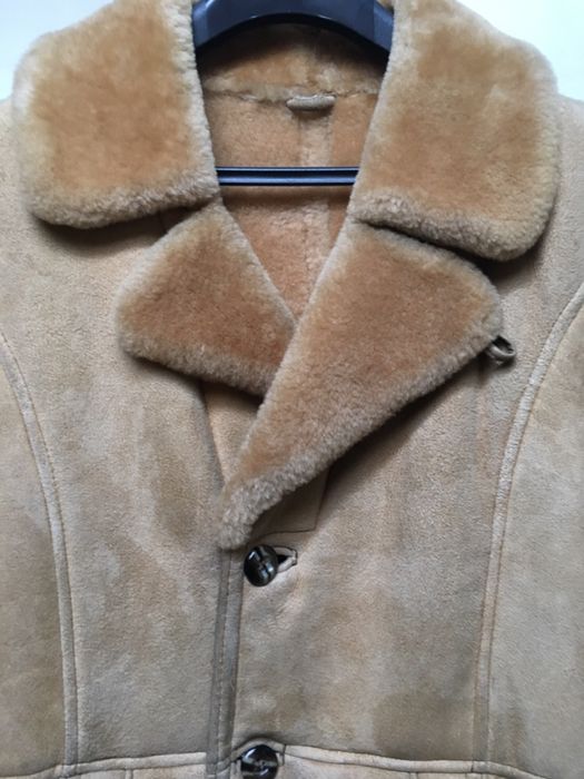 Kożuch męski PRL vintage