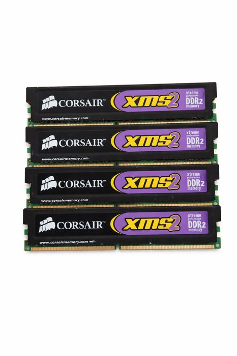 Corsair XMS2 DDR2 8GB (4×2GB) 800 MHz | Jedna rewizja v4.3