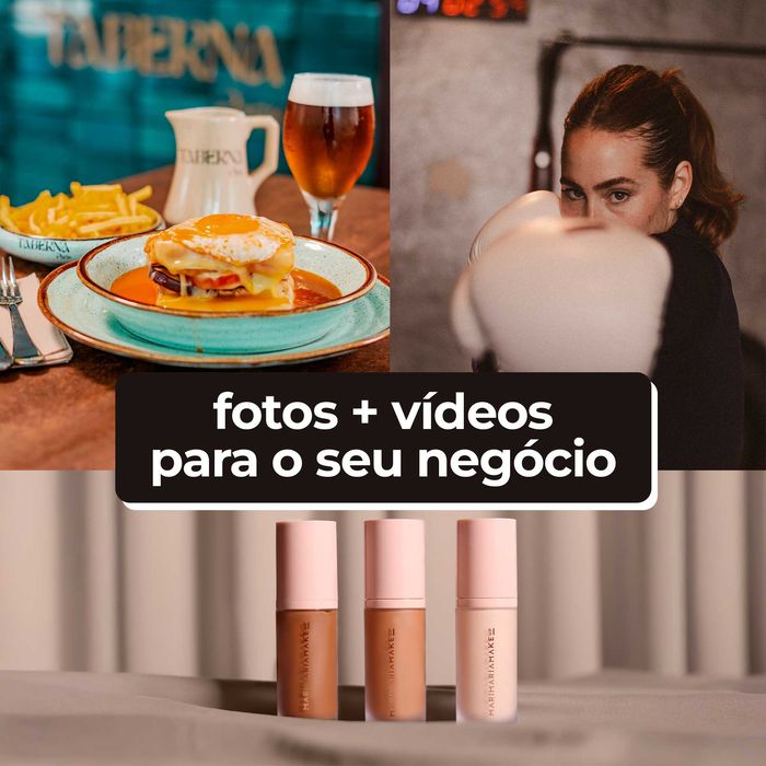 Criação de Conteúdo para Empresas | Foto + Vídeo | Porto