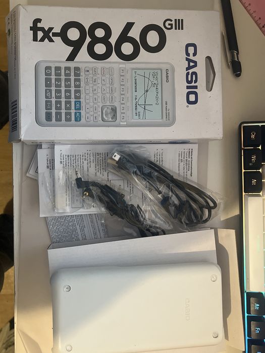 Calculadora cientifica Casio fx-9860 G lll