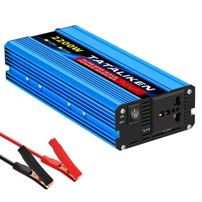 Инвертор чистый синус 1000 1500 2000 2500 3000 4000 W 12/24V Инвектор