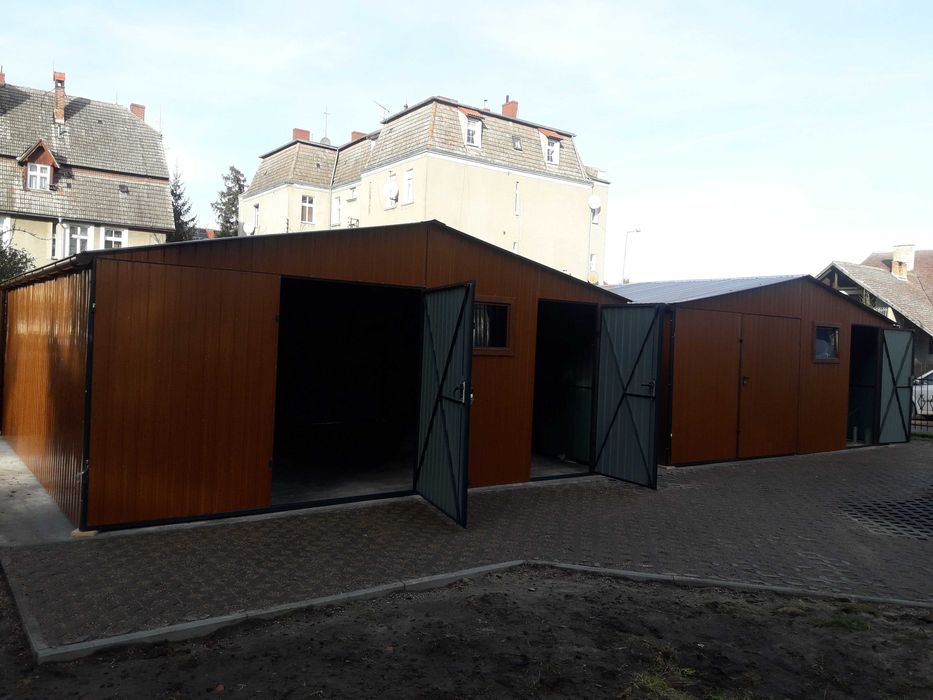 Garaż  schowek blaszany 3x4 Ocynkowany. Na wymiar