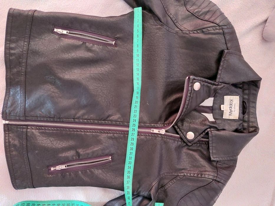 Куртка з еко шкіри 146р.