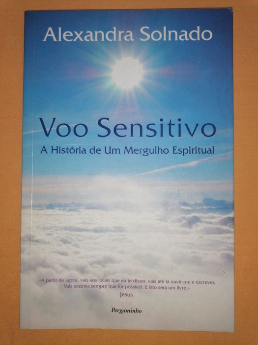 livro Voo Sensitivo e Código Ergo SUM - como novos e sem danos