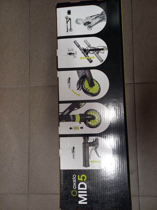 Trotinete com travão e suspensão OXELO  MID 5