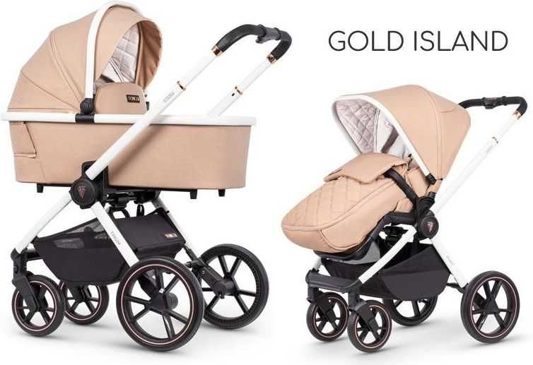 Sprzedam wózek Venicci Tinum 2.0 głęboko-spacerowy Gold island