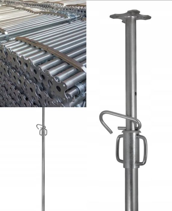 Stemple budowlane ocynkowane regulowane