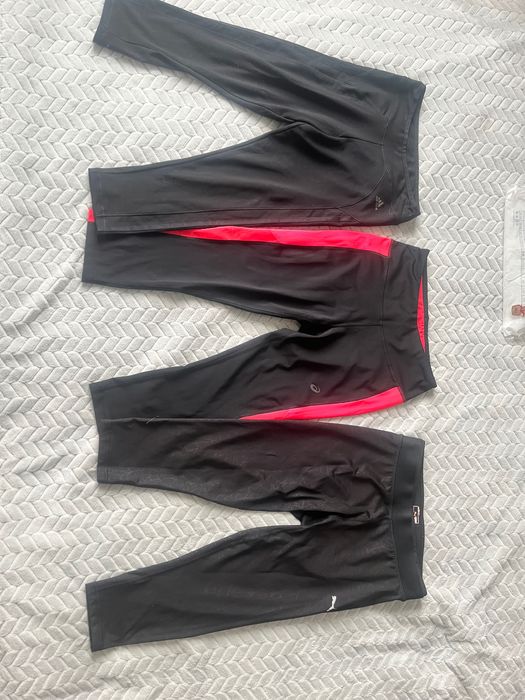 Спортивнілегін,капрі, лосини жіночі Puma, adidas, Asics 3 шт-300 гр.