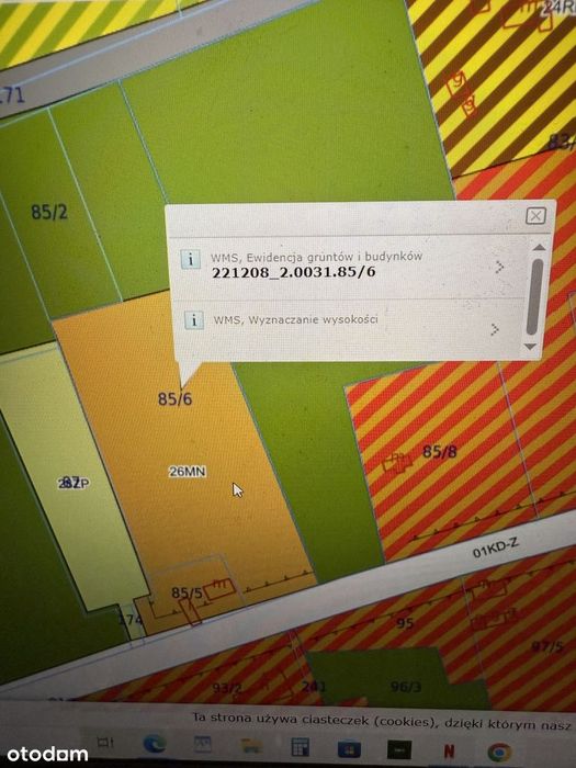 Słupsk, Wiklino, budowlana 800 m² - Widok 5