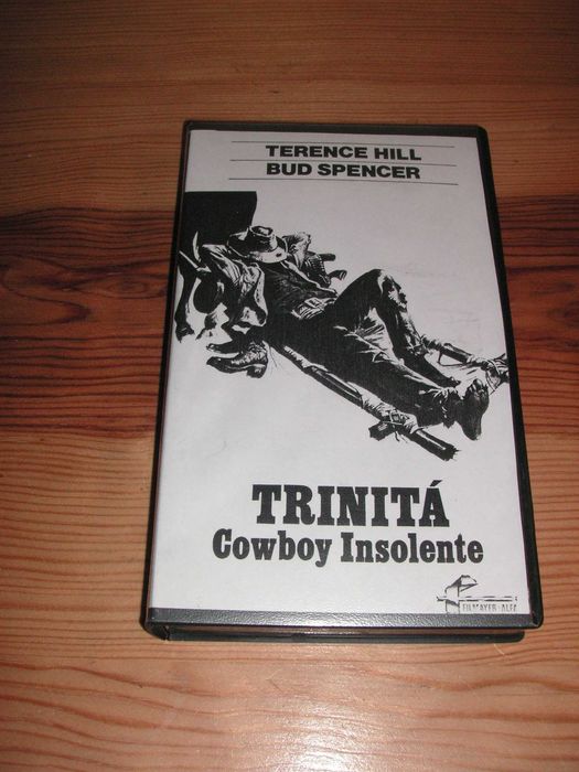 Cassete de VHS - José Carreras e Trinitá Cowboy Insolente