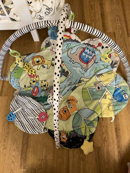 Ігровий розвиваючий килимок для малюка Smiki play mat — 600 грн