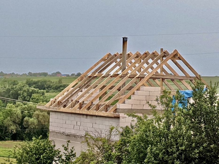 Покрівельні роботи/Фундамент! Кладка Газоблока /Дах /Кровля. Водосток