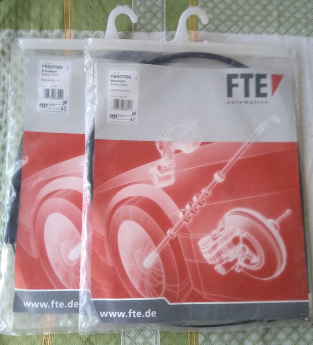2 троса ручного тормоза задний левый FBS07054 + правый FBS07055 FTЕ