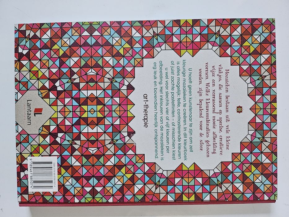 Kreatywna kolorowanka dla dorosłych mozaika Mooi Mozaïek Creatief Kleu