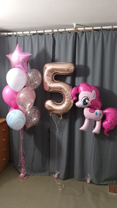 Кульки гелієві,фольговані зірки, сердечка,фігури,цифри