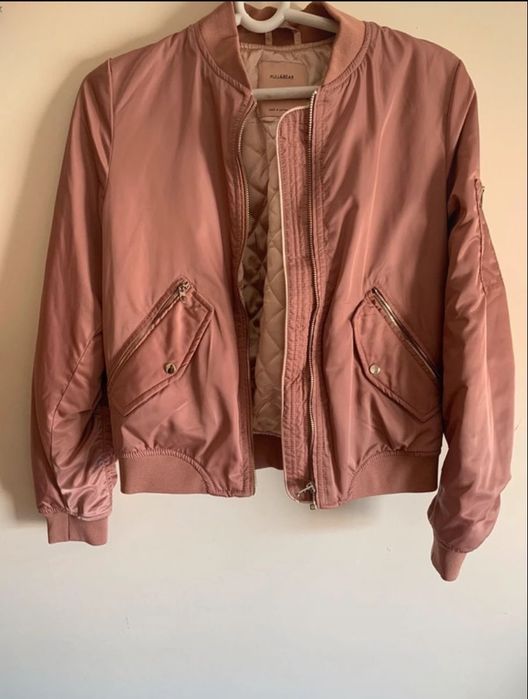 Casaco rosa da pull & bear