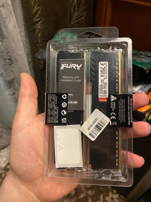 DDR4 32Gb (16x2)Kingston fury beast