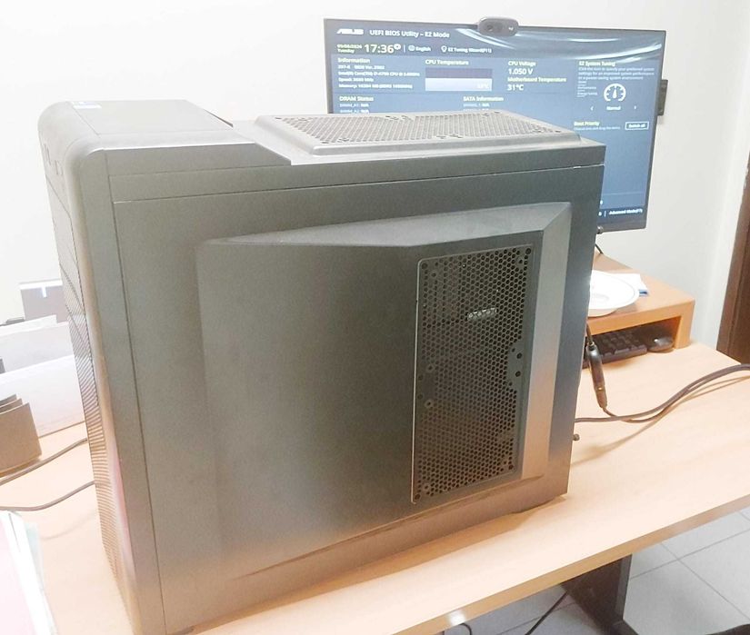 PC Torre Intel i7-4790 | 16GB RAM | SSD 500GB | Windows 11 | Wi‑Fi