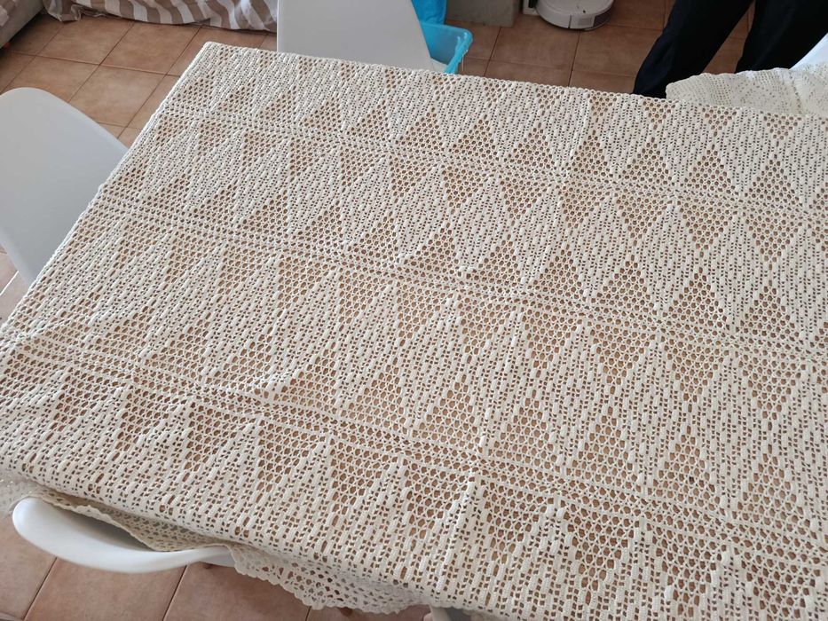 Toalha de mesa de renda