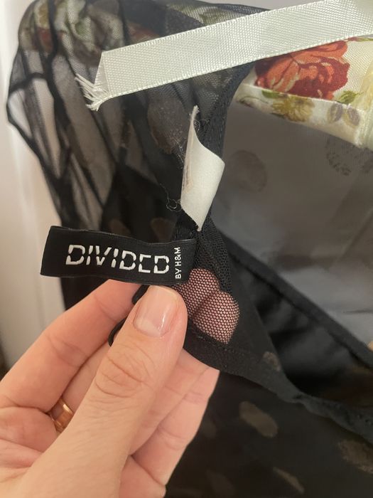 Чорна шифонова сукня