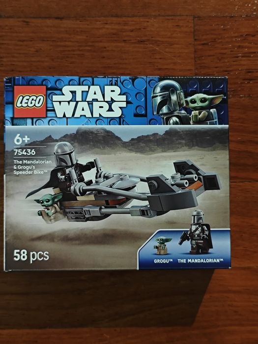 Lego Mandalorian e Grogu speeder bike 75436 Star Wars
