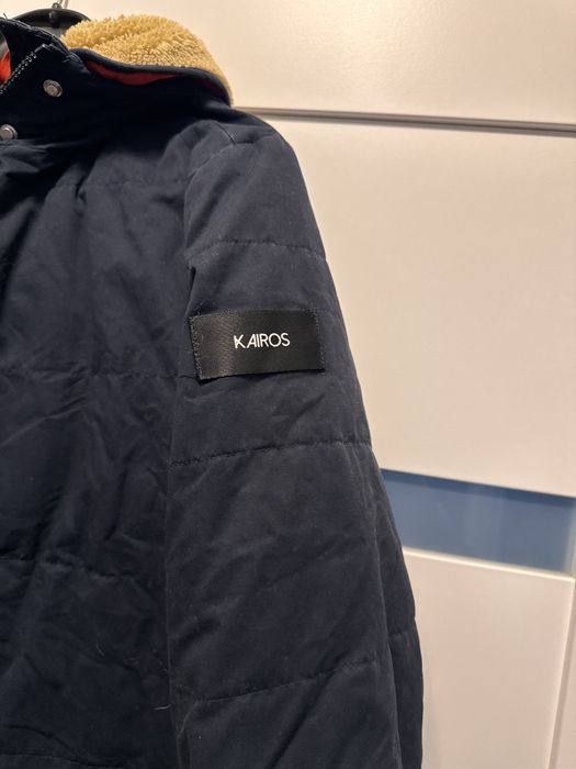kurtka kairos  puchowa granatowa roz 36/38  viral