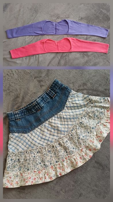 NEXT spódniczka  r.104  + 2 bolerka  J.NOWE