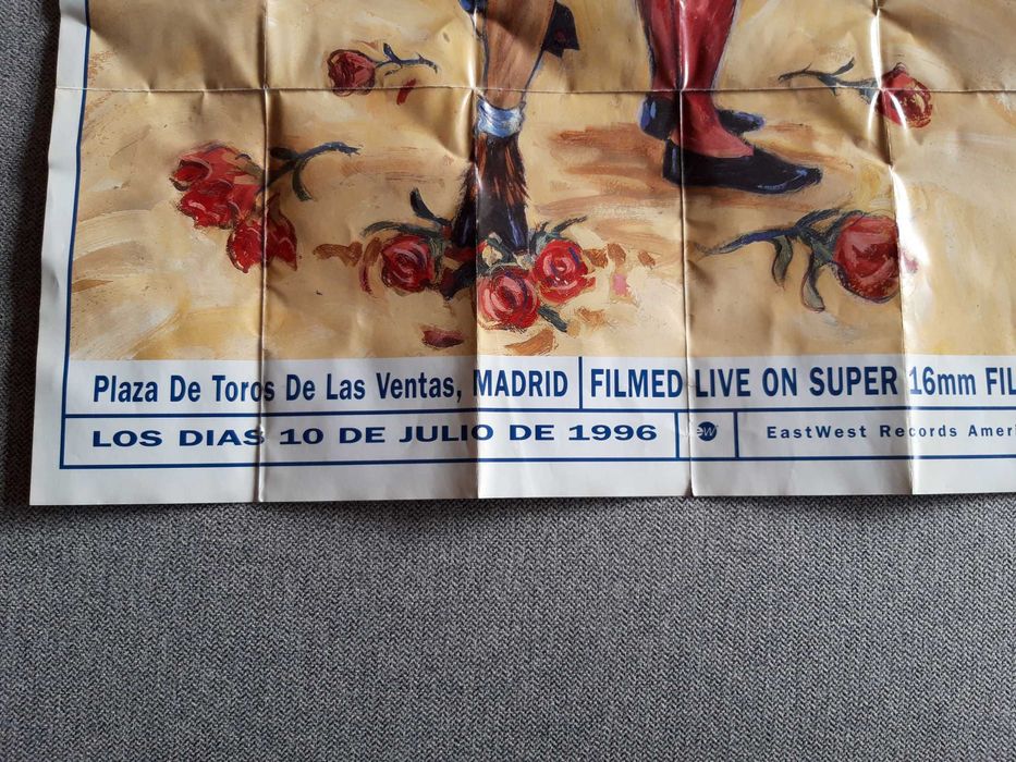 Cartaz concerto AC/DC "No Bull" 1996