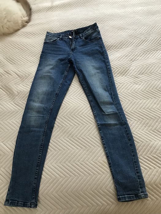 8 par spodni jeans xs s
