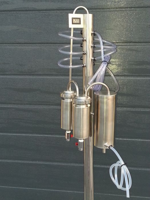 Destylator elektryczny zimne palce dwa odstojniki smakówka hit !