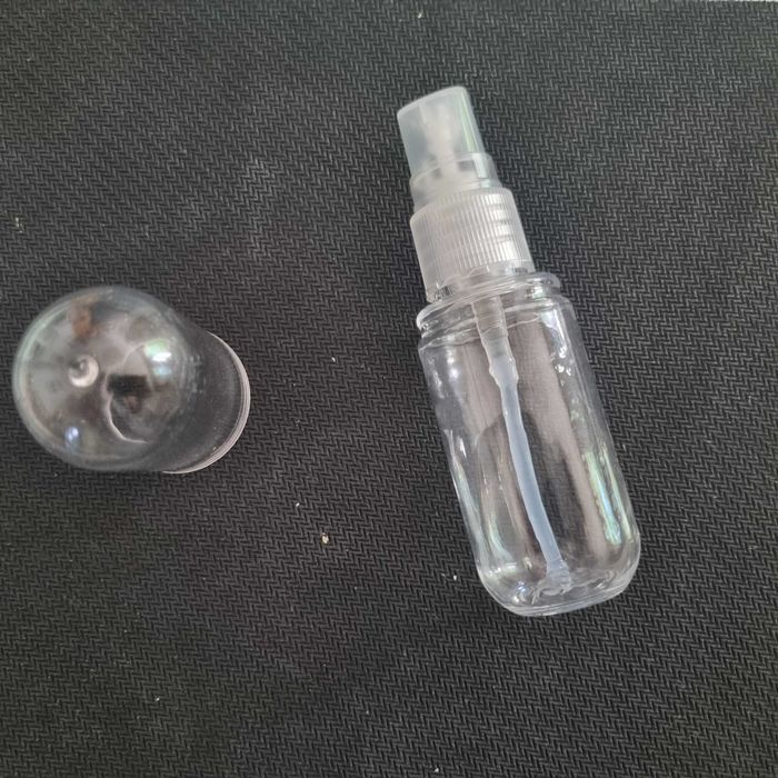 Frascos Spray PET Transparentes 30 mL | Novos | Ideais para Cosmética, Álcool Gel, Perfumes e Viagem